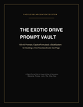 Exotic Cars Prompt Pack