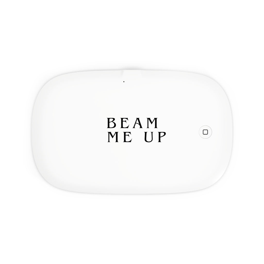 UV Wireless Charging Sanitizer Pad "BEAM ME UP"