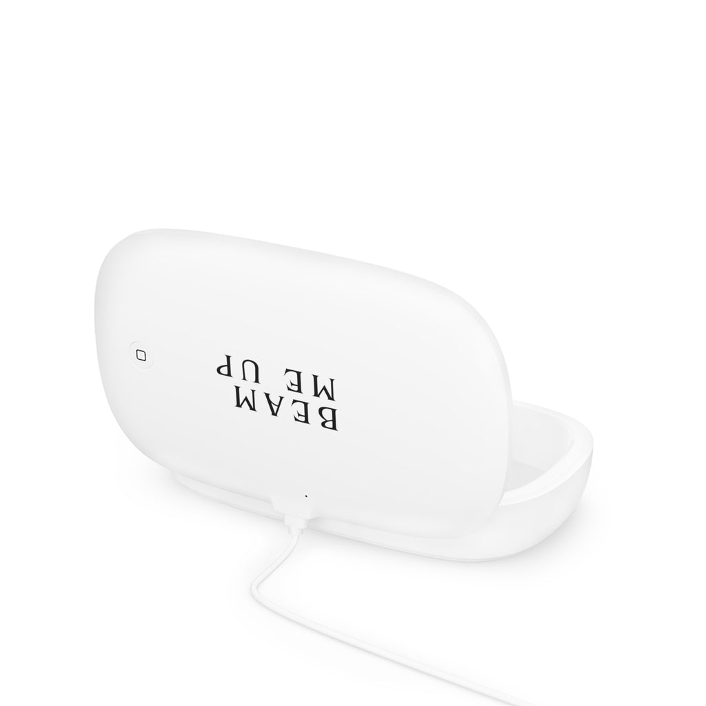 UV Wireless Charging Sanitizer Pad "BEAM ME UP"