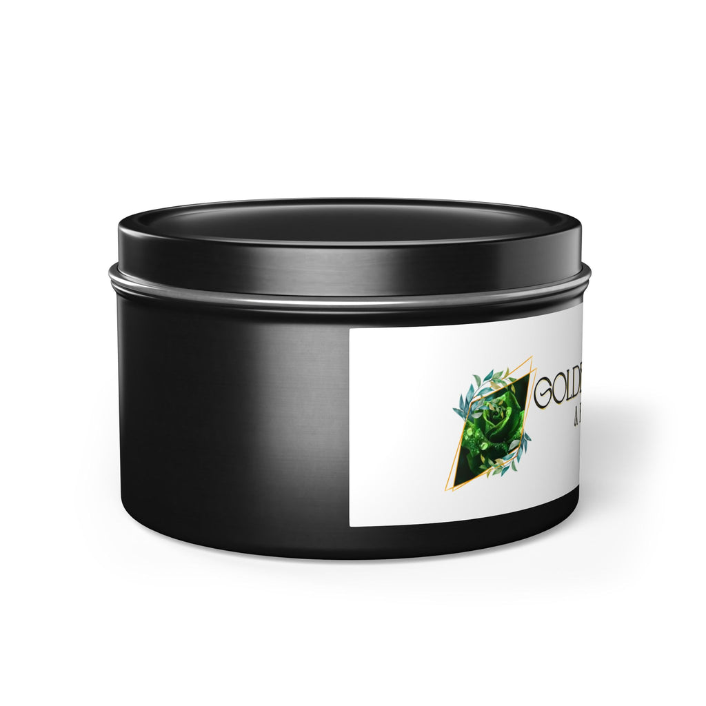 Golden Evergreen Energy Candles