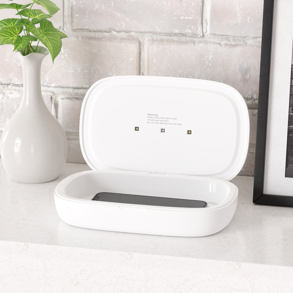 UV Wireless Charging Sanitizer Pad "BEAM ME UP"