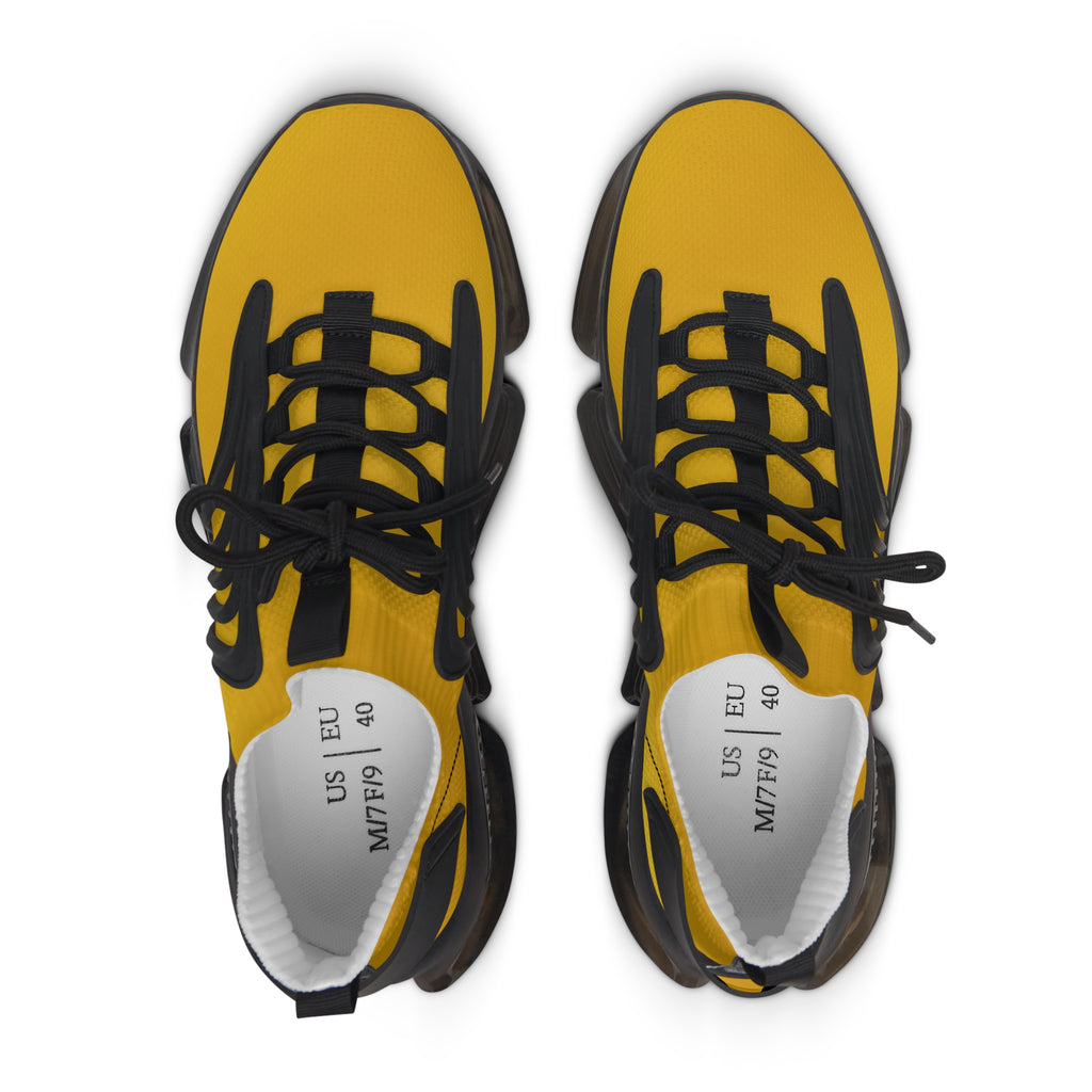 Gold Mesh Women's Sneakers Lightweight Breathable Athletic Shoes