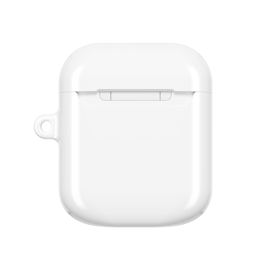 ENDLESS LOVE AirPod Case Minimal Romantic White Protective Case