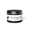 Golden Evergreen Energy Candles