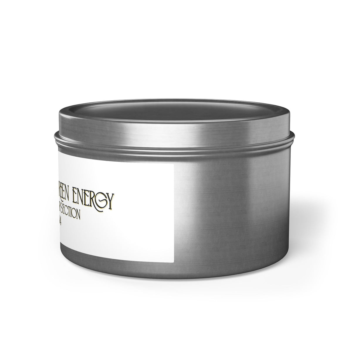 Golden Evergreen Energy Candles