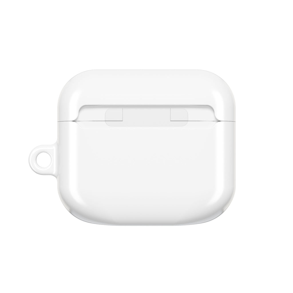ENDLESS LOVE AirPod Case Minimal Romantic White Protective Case