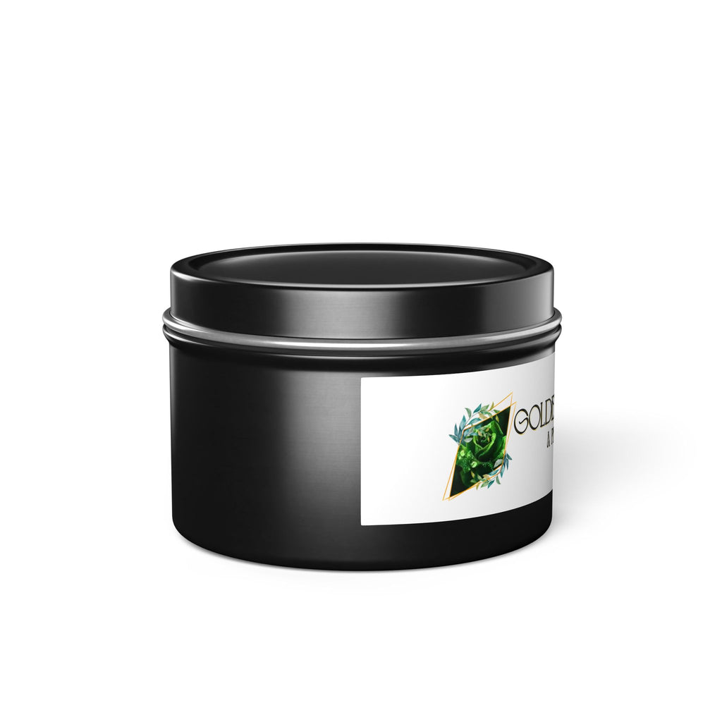 Golden Evergreen Energy Candles