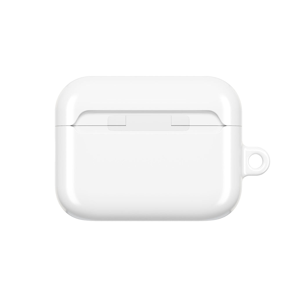 ENDLESS LOVE AirPod Case Minimal Romantic White Protective Case
