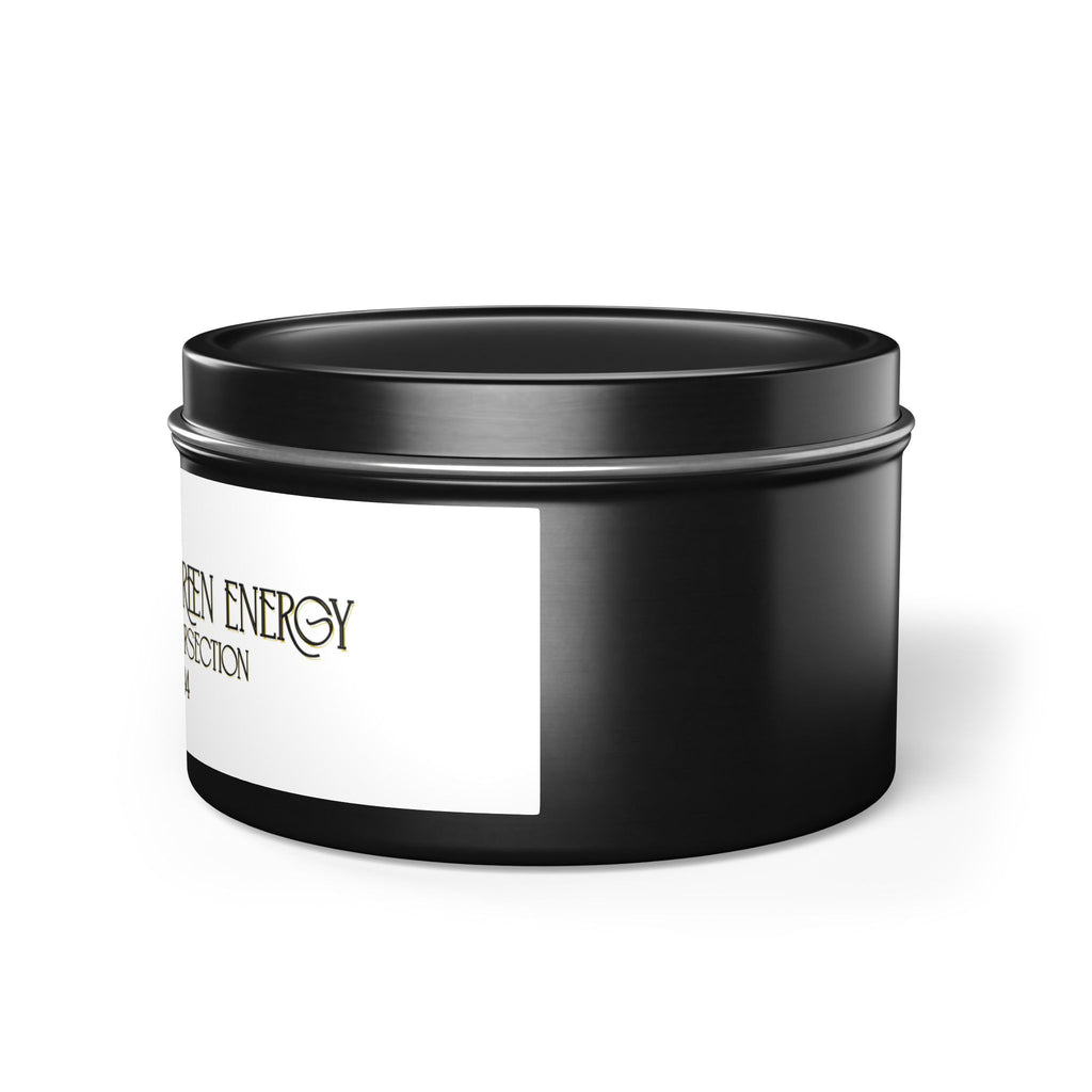 Golden Evergreen Energy Candles