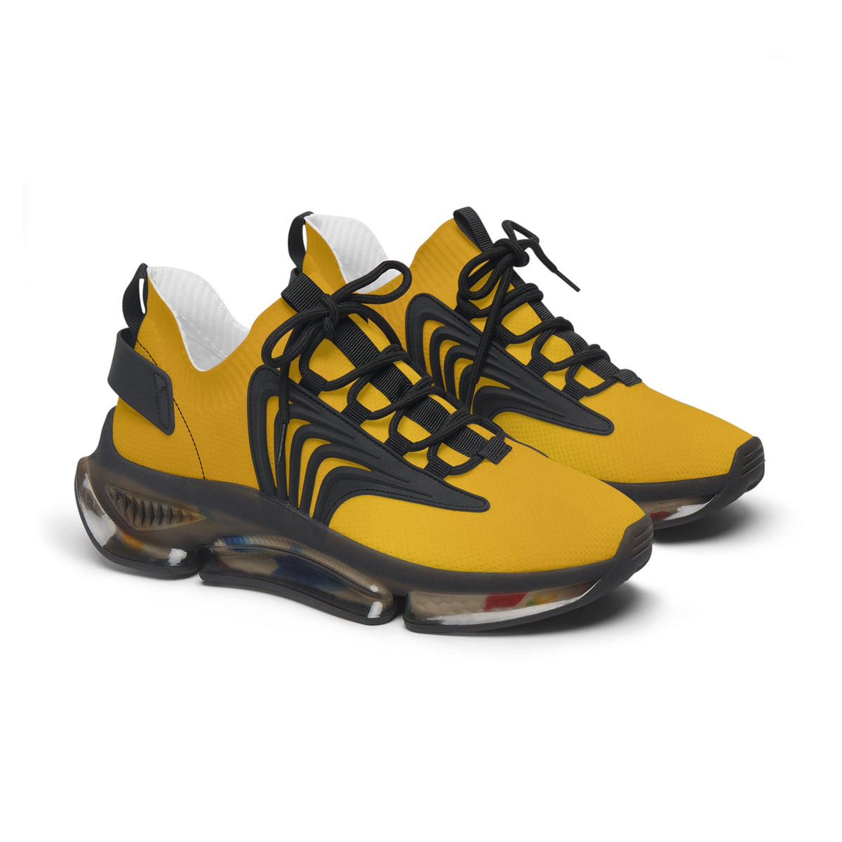 Gold Mesh Women's Sneakers Lightweight Breathable Athletic Shoes