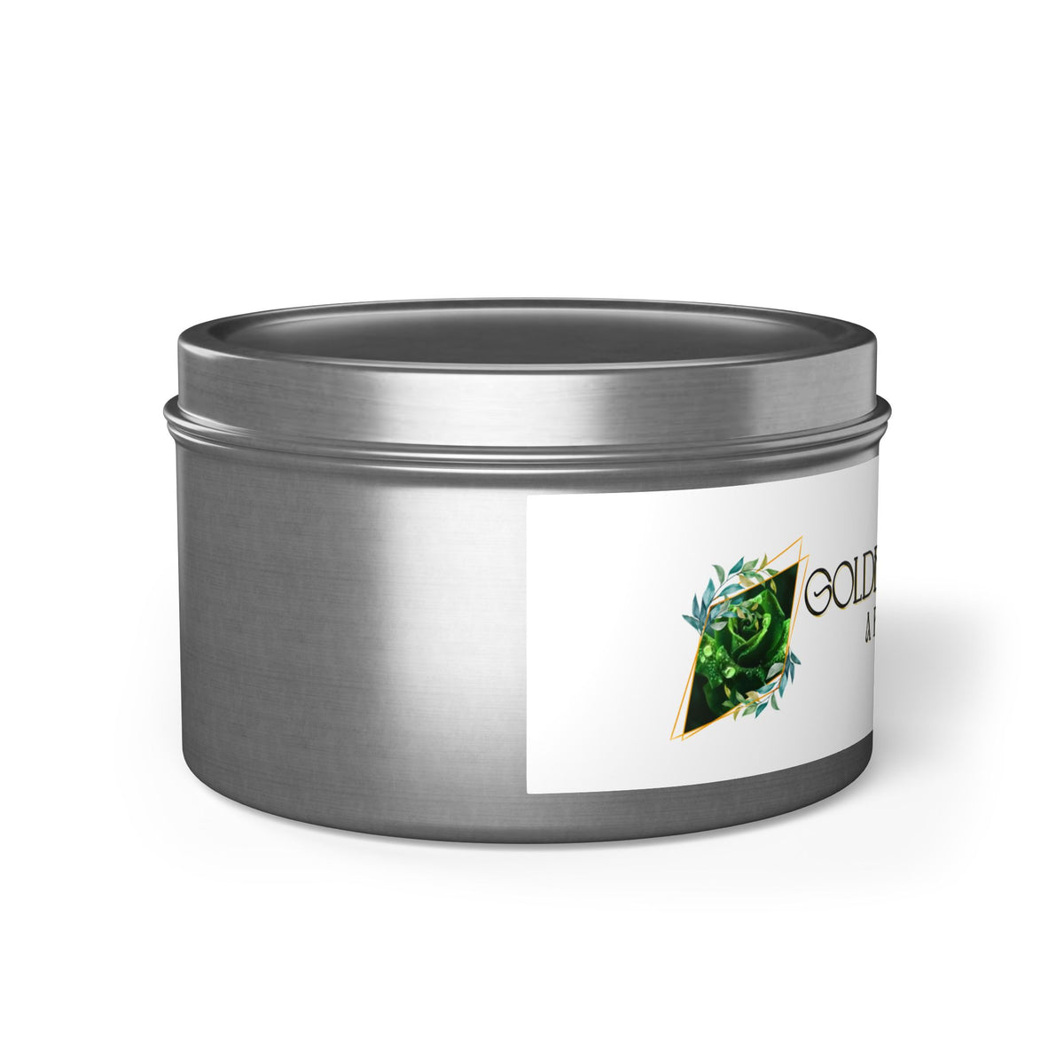 Golden Evergreen Energy Candles