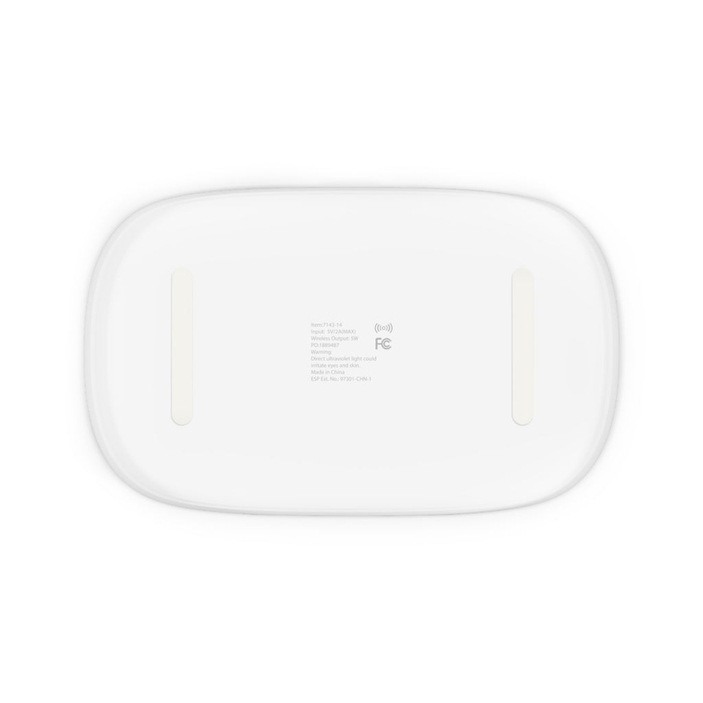 UV Wireless Charging Sanitizer Pad "BEAM ME UP"