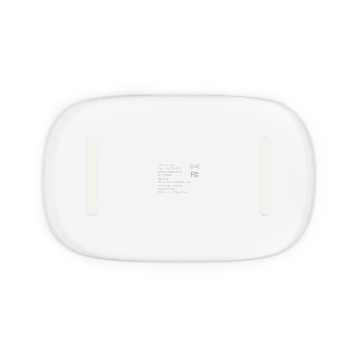 UV Wireless Charging Sanitizer Pad "BEAM ME UP"