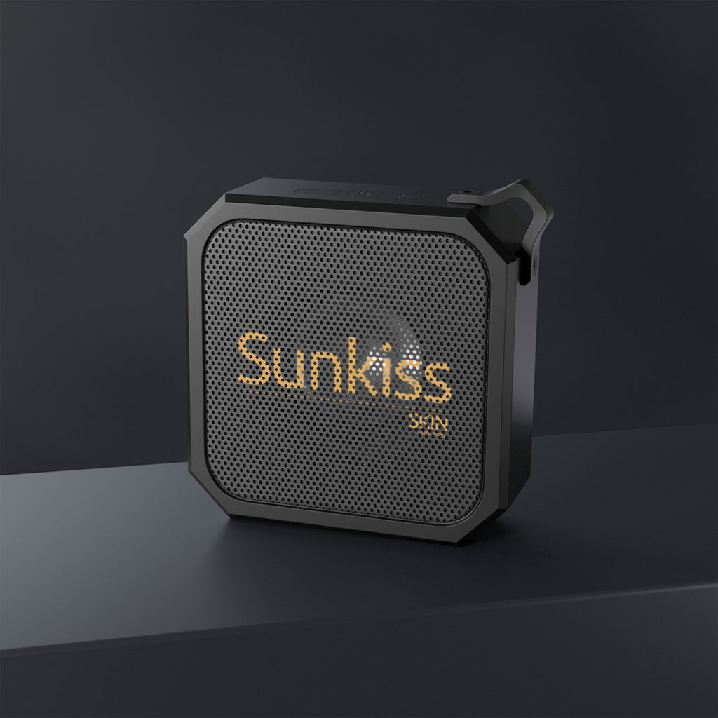 Portable Bluetooth Speaker - Sunkiss Outdoor Waterproof Speaker with Carabiner